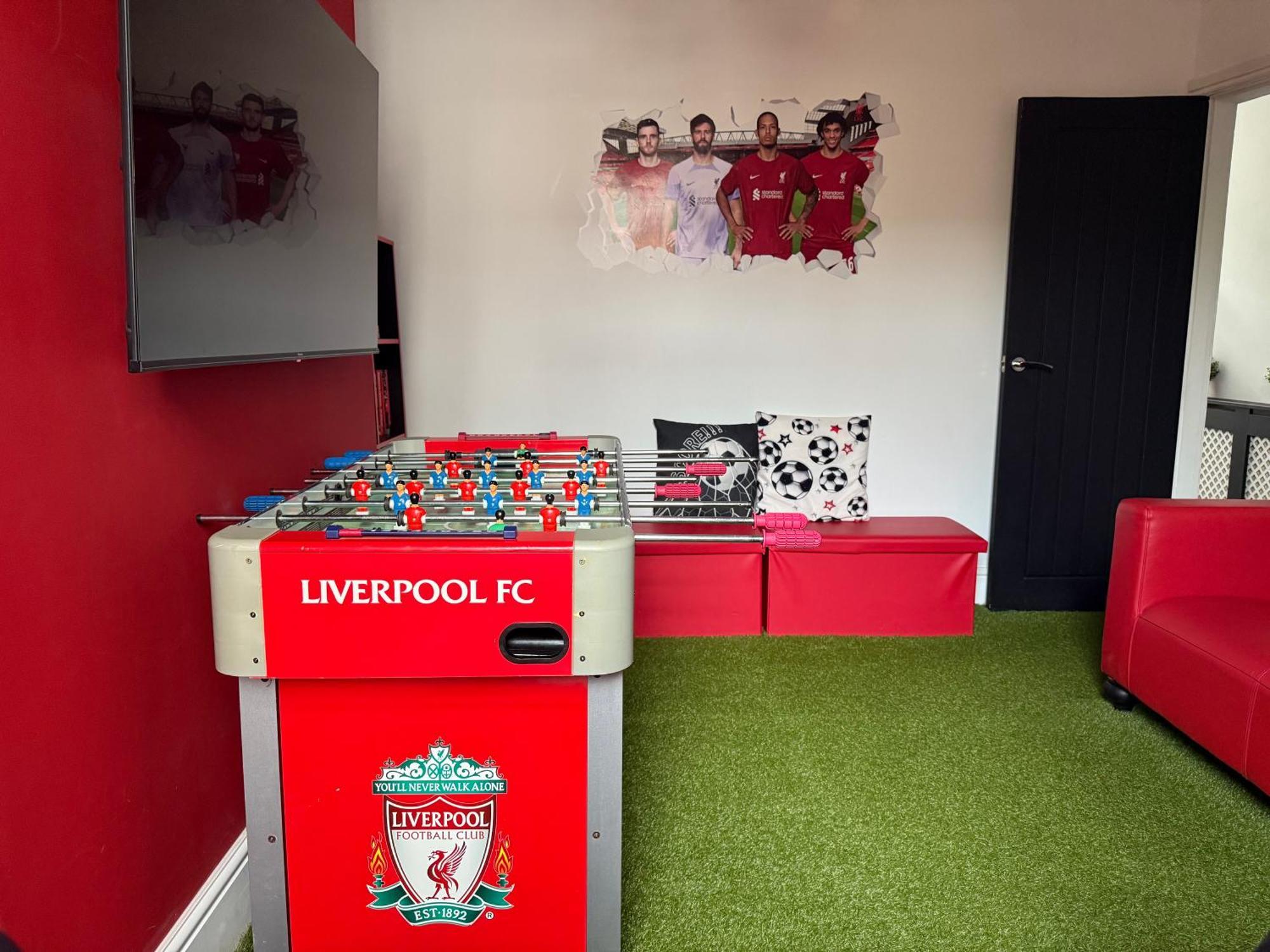 Vila Anfield Abode - Entire Lfc Themed House Liverpool Exteriér fotografie